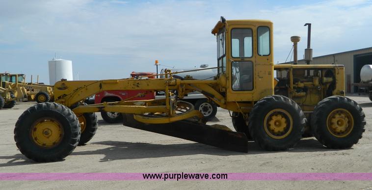 image for item B3920 1966 Caterpillar 12 motor grader