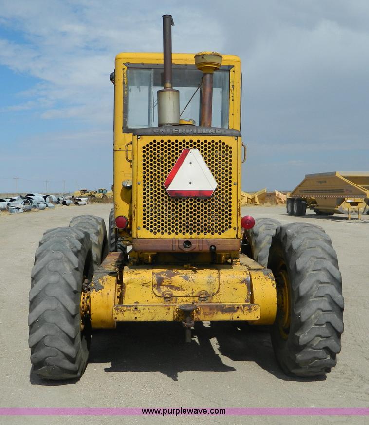 image for item B3920 1966 Caterpillar 12 motor grader