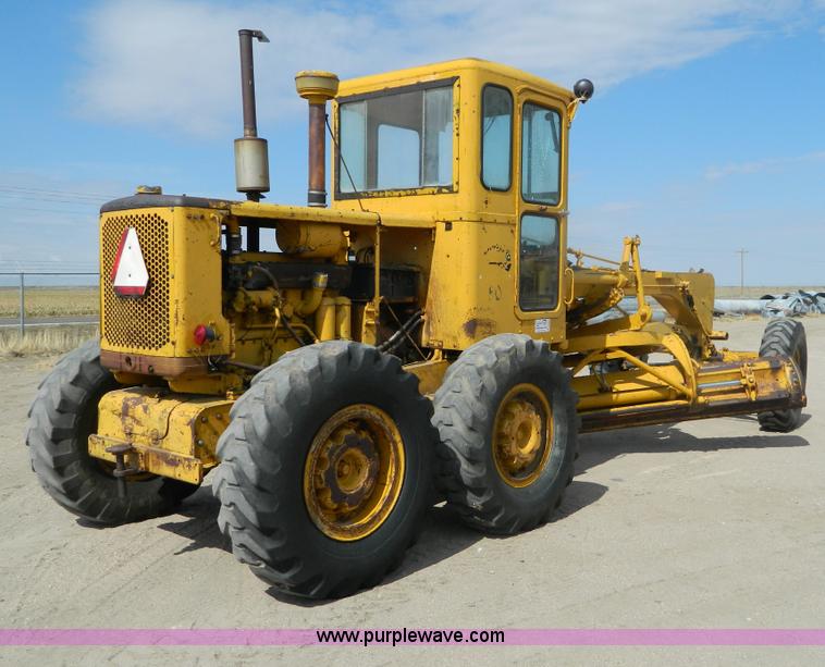 image for item B3920 1966 Caterpillar 12 motor grader