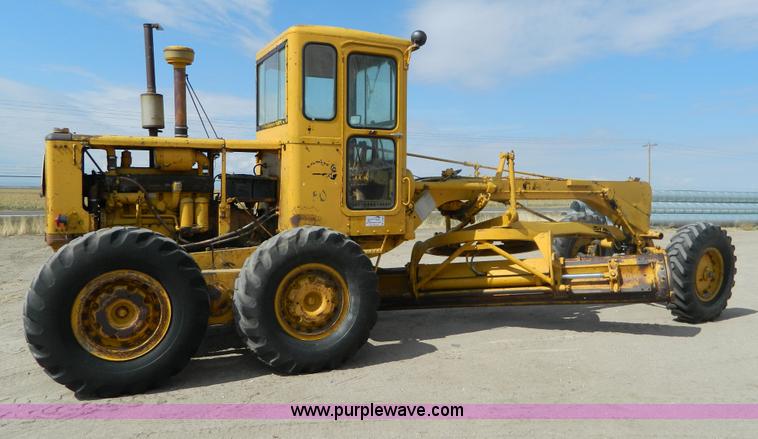 image for item B3920 1966 Caterpillar 12 motor grader