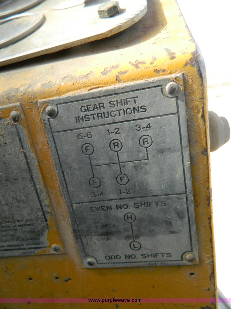 image for item B3920 1966 Caterpillar 12 motor grader