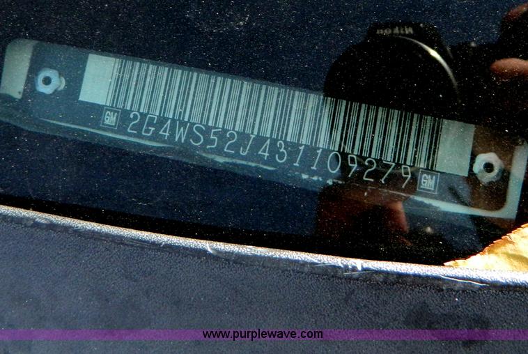 image for item B3938 2003 Buick Century Custom