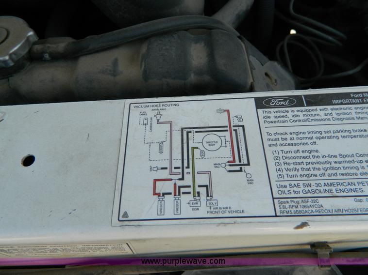 image for item B3941 1994 Ford E350 Super Club Wagon van