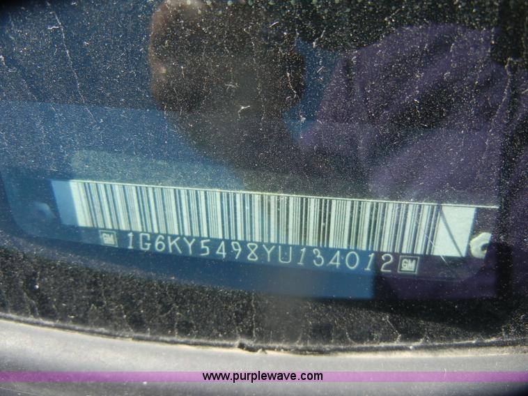 image for item D4465 2000 Cadillac Seville STS