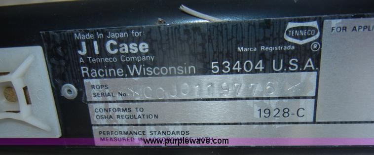 image for item D4817 Case IH 1130 lawn tractor