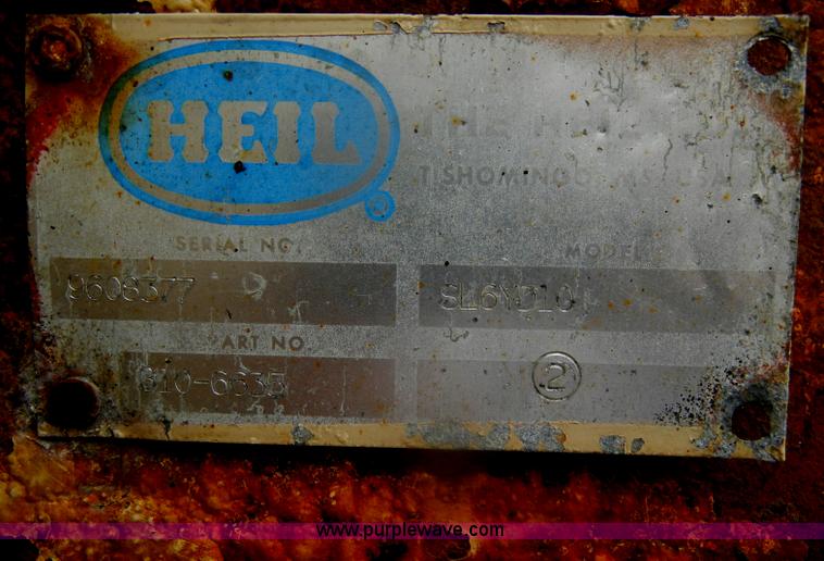 image for item D4843 1997 GMC C8500 dump truck