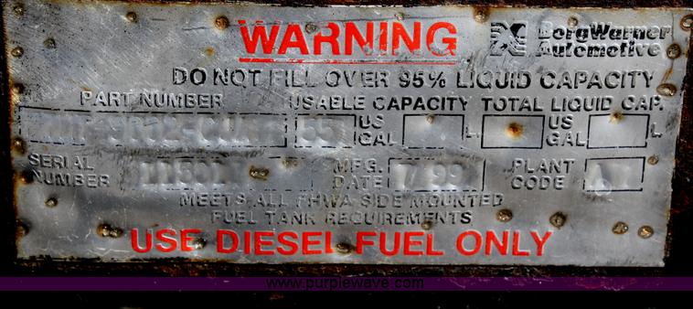 image for item D4855 2000 Ford / Sterling L7501 rodder jet truck