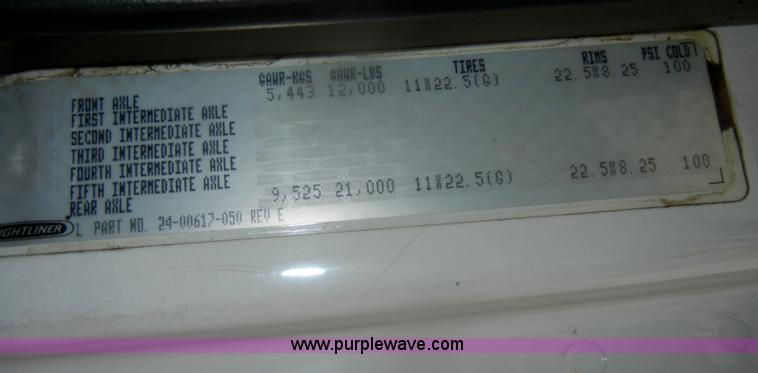 image for item D4935 2001 Freightliner FL70 Rodder Jet truck