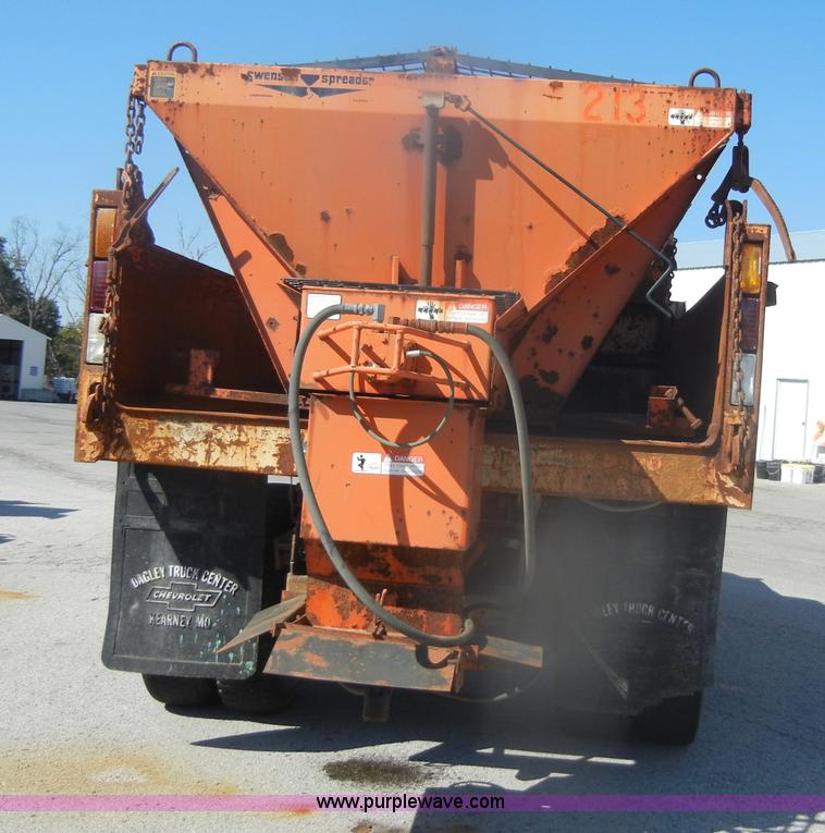 image for item D4997 1994 Ford F800 dump truck