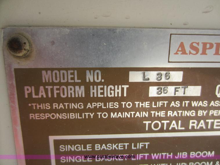 image for item D5685 1986 GMC TopKick 7000 bucket truck