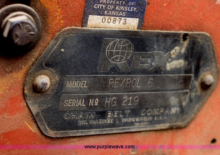 image for item E4218 Rex Rexrol 6 double drum roller