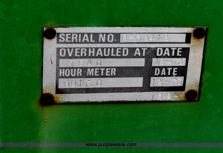 image for item E4219 1973 Harnischfeger DC welder/generator