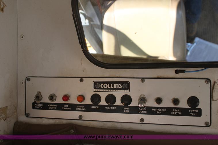 image for item E4236 1991 Ford E350 Collins school bus