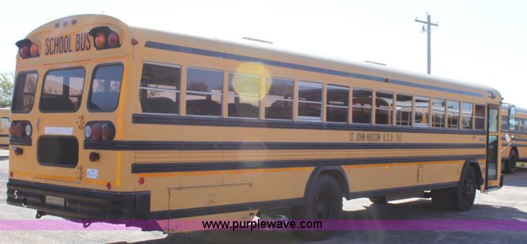 image for item E4237 1993 Blue Bird TC2000 school bus