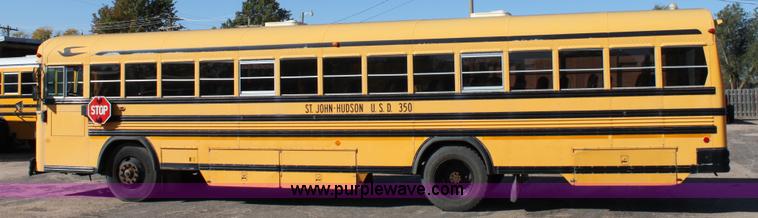 image for item E4237 1993 Blue Bird TC2000 school bus