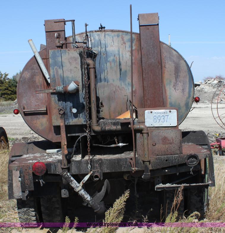 image for item E4247 1970 Chevrolet C50 oil distribution truck