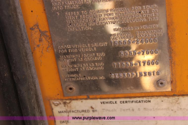 image for item E4247 1970 Chevrolet C50 oil distribution truck