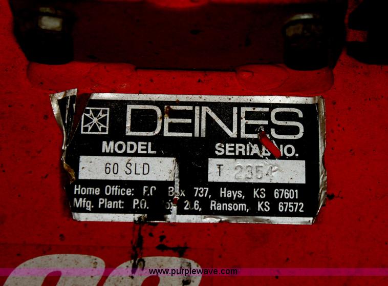 image for item E4251 2005 Deines 60SLD lawn mower