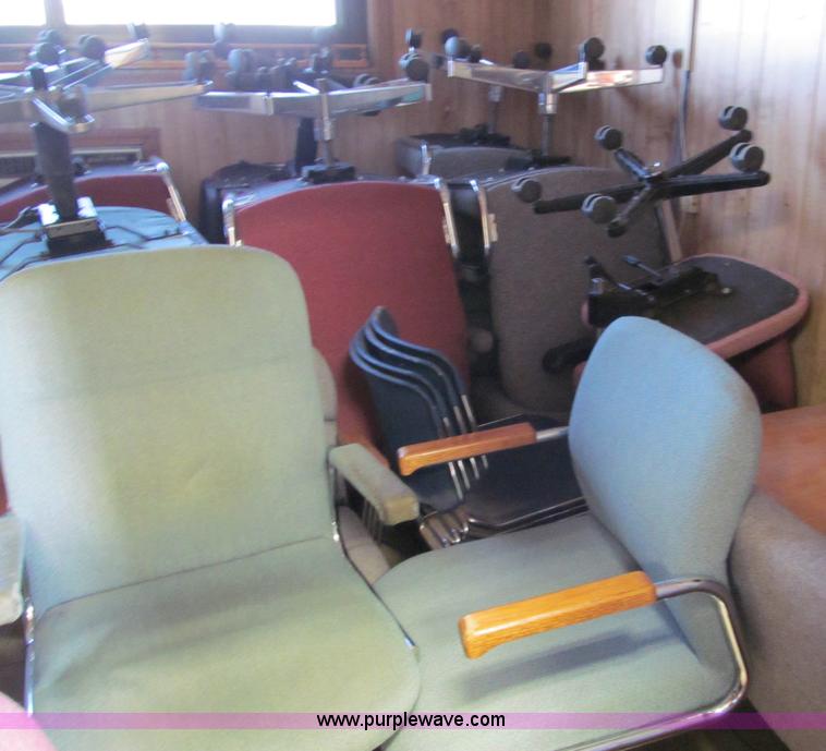 image for item E5615 Approximately 90 assorted office chairs