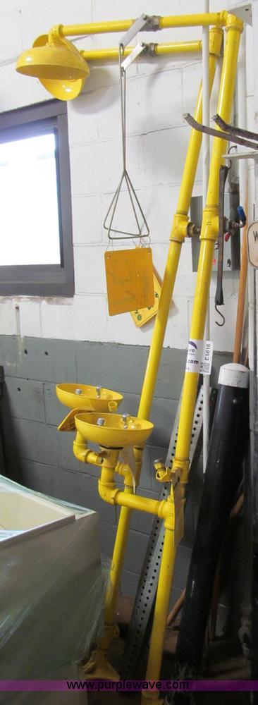 image for item E5616 (2) overhead shower eye wash stations