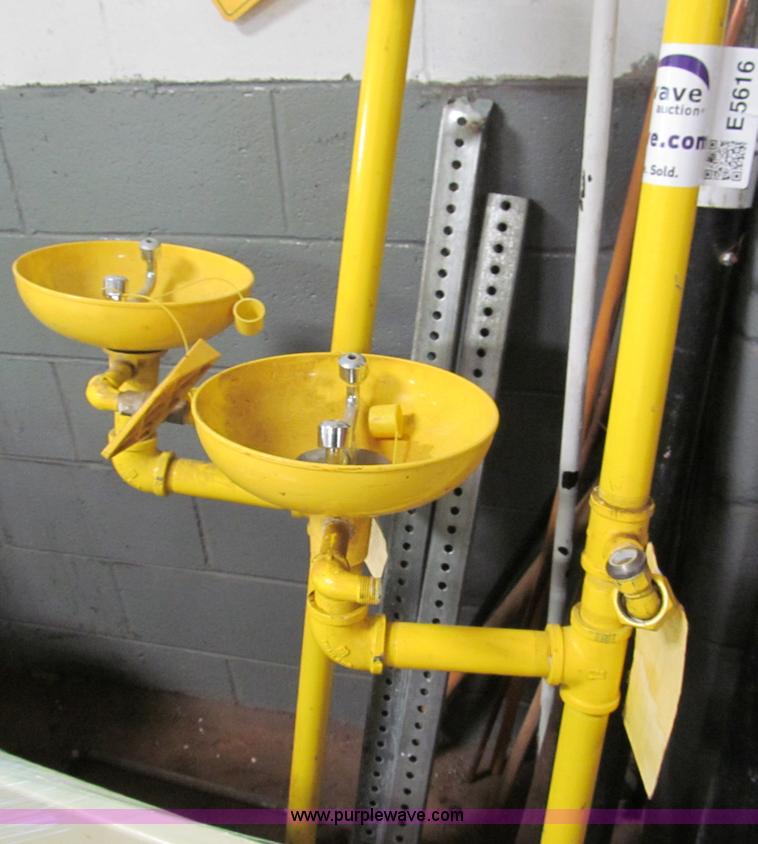 image for item E5616 (2) overhead shower eye wash stations