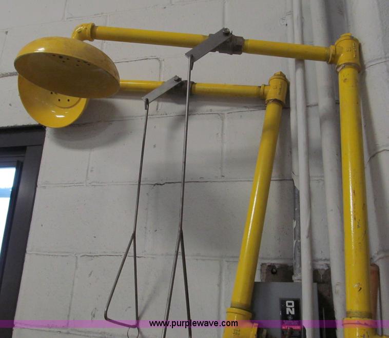 image for item E5616 (2) overhead shower eye wash stations