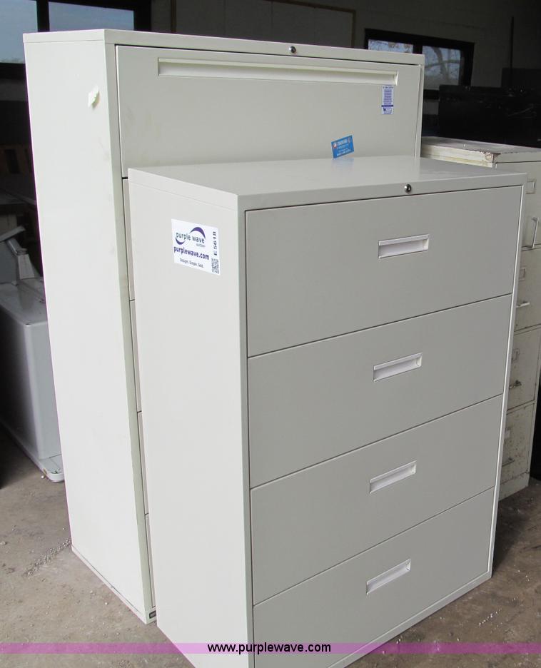 image for item E5618 (7) assorted file cabinets