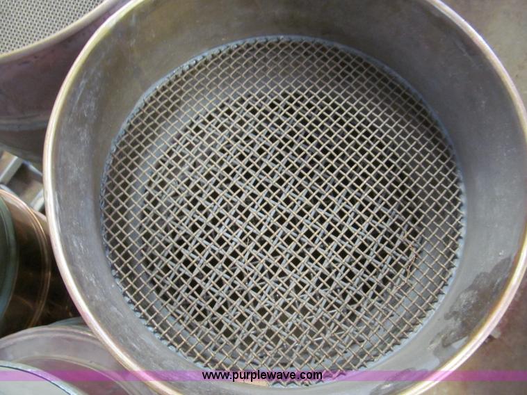 image for item E5624 (100) brass rock and sand sieves