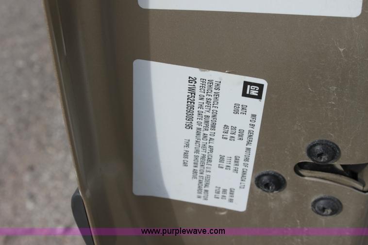 image for item E8130 2005 Chevrolet Impala