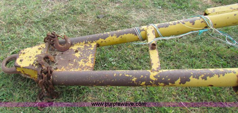 image for item E8136 1966 shop built agriculture trailer