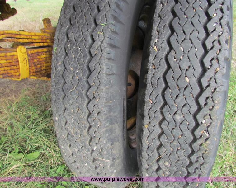 image for item E8136 1966 shop built agriculture trailer