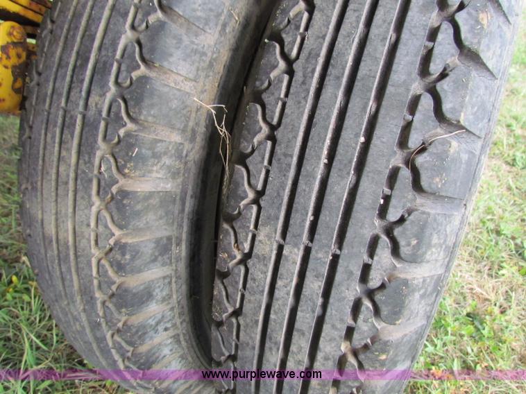 image for item E8136 1966 shop built agriculture trailer