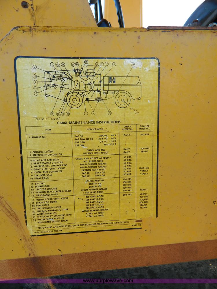 image for item G7506 Hyster C530A pneumatic roller