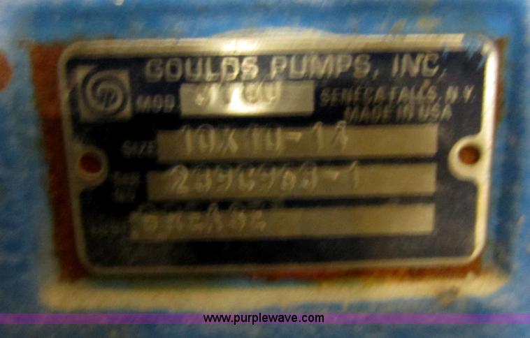 image for item H9843 (3) Goulds pumps with engines