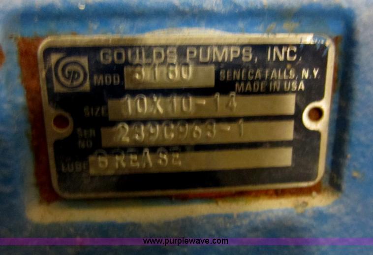 image for item H9843 (3) Goulds pumps with engines