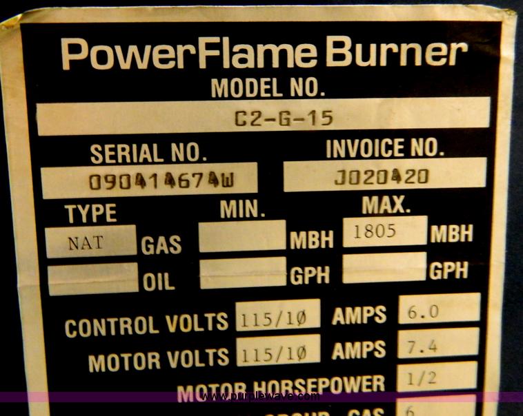 image for item S9018 Les Inc. boiler