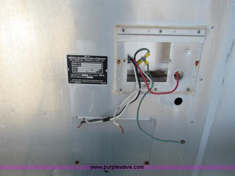 image for item V9310 NEVCO 2400 scoreboard