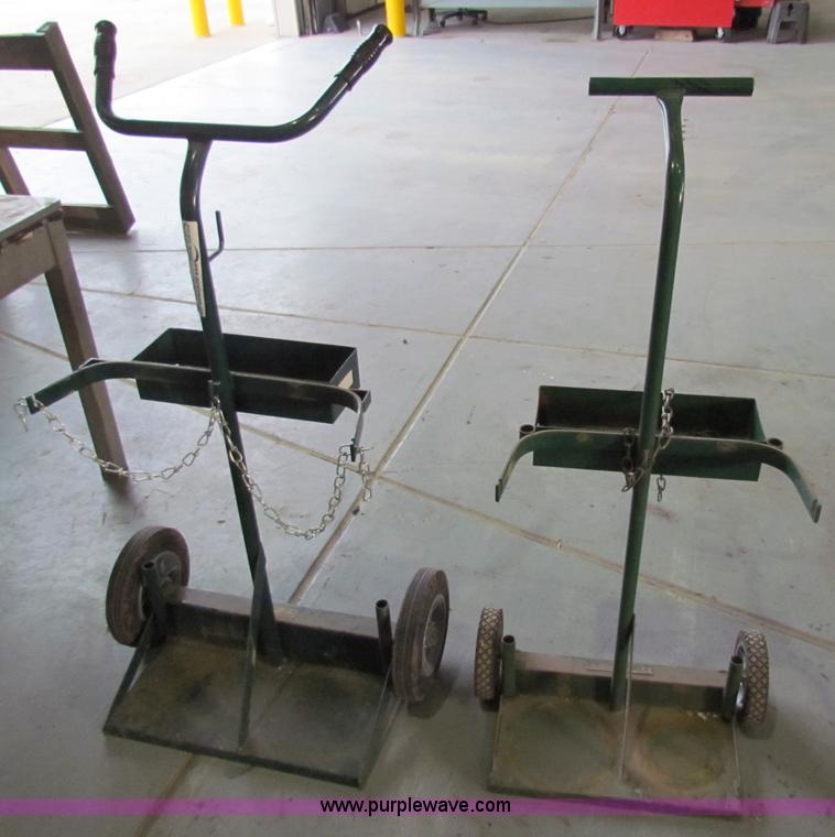 image for item V9333 (2) steel torch carts