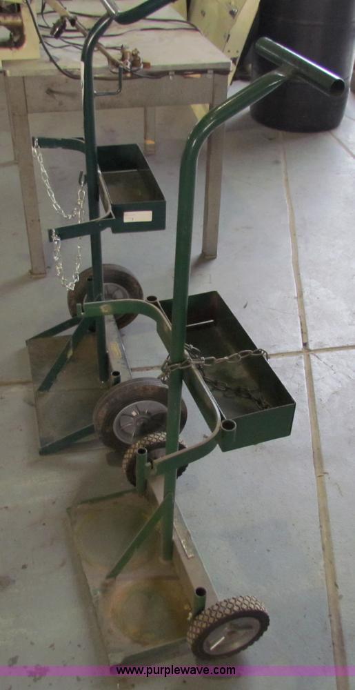 image for item V9333 (2) steel torch carts