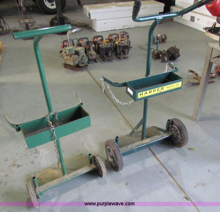image for item V9333 (2) steel torch carts