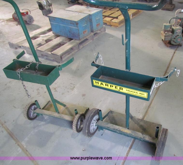 image for item V9333 (2) steel torch carts