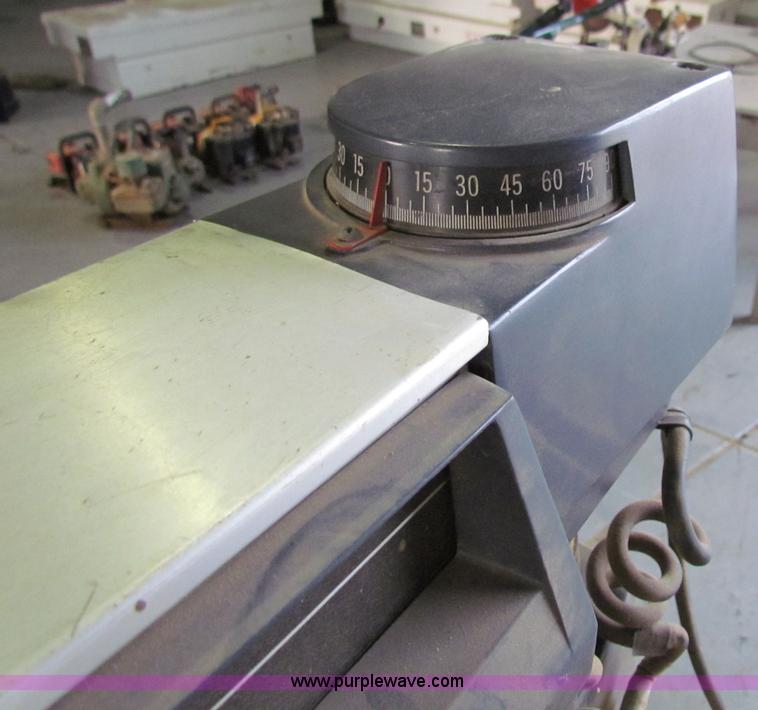 image for item V9334 Wards Powr-Kiart 10" radial arm saw