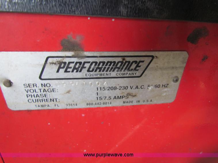 image for item V9337 The Performance Equipment tire machine