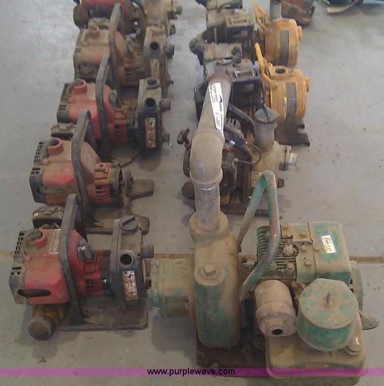 image for item V9350 Assorted 1" gas powered water pumps