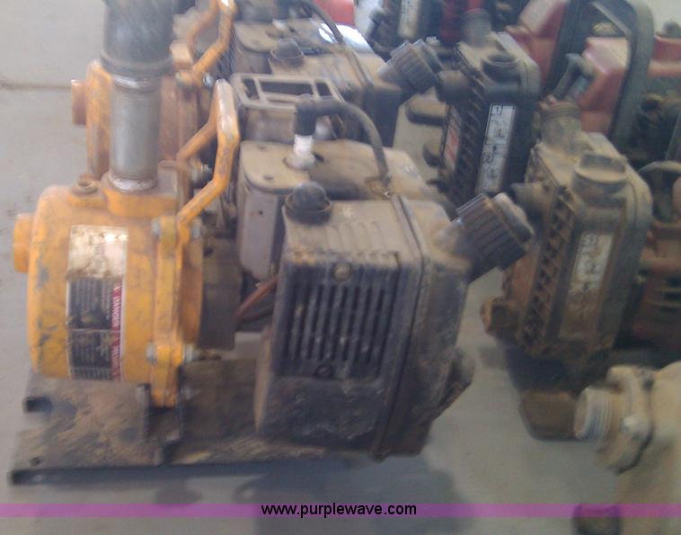 image for item V9350 Assorted 1" gas powered water pumps