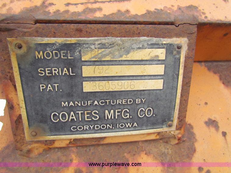 image for item V9354 2000 Coates 10' snow plow