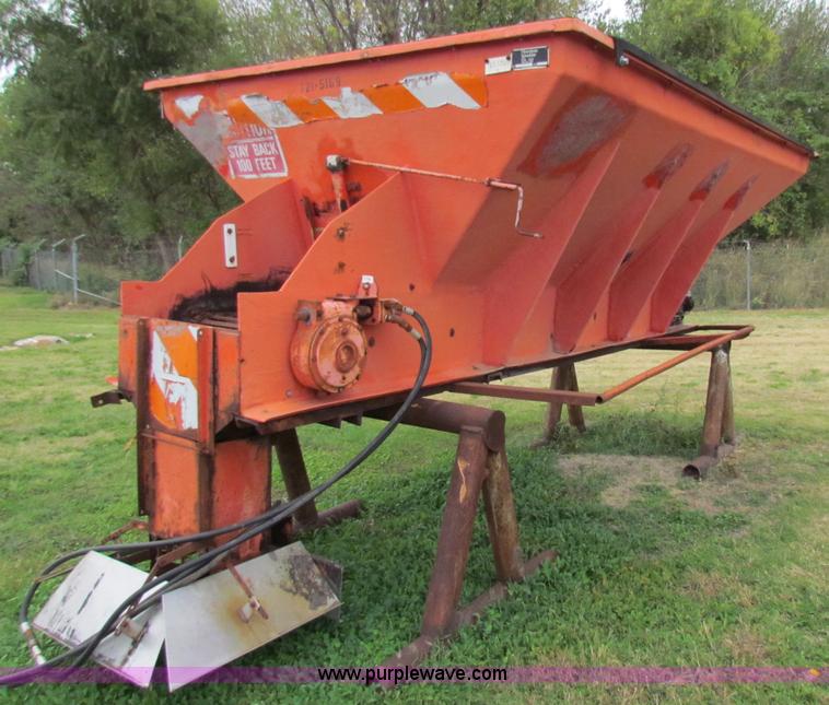 image for item V9355 2000 Fiber Glass Co. sand spreader