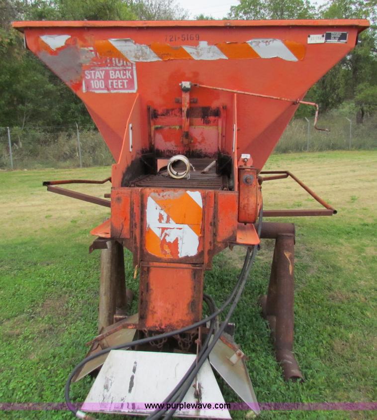 image for item V9355 2000 Fiber Glass Co. sand spreader