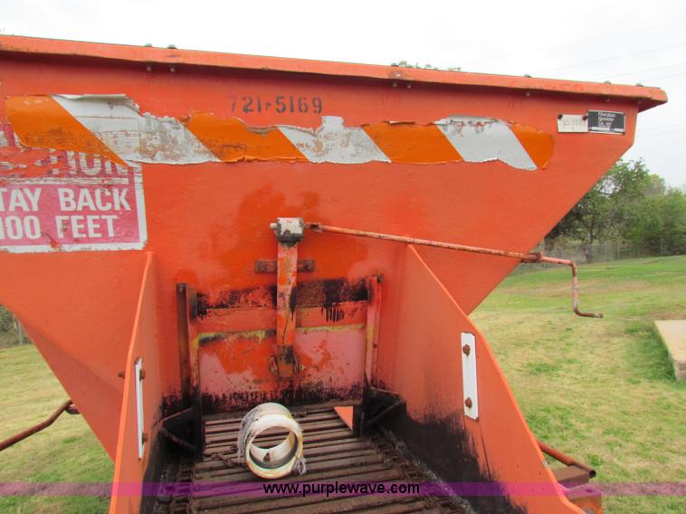 image for item V9355 2000 Fiber Glass Co. sand spreader