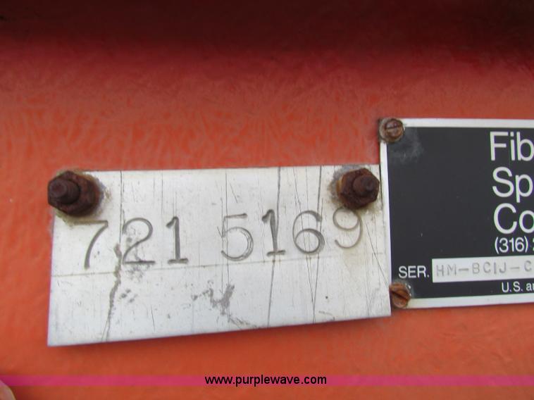 image for item V9355 2000 Fiber Glass Co. sand spreader